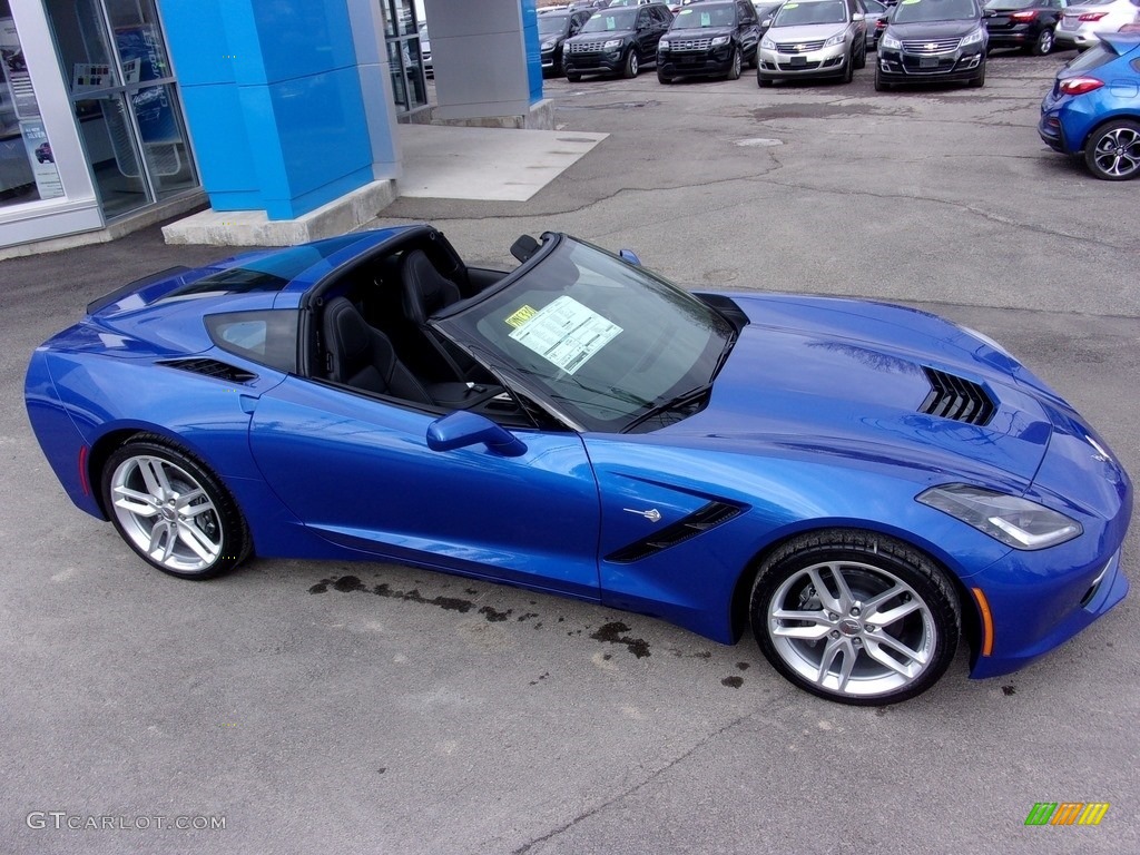 Elkhart Lake Blue Metallic 2019 Chevrolet Corvette Stingray Coupe Exterior Photo #132351077