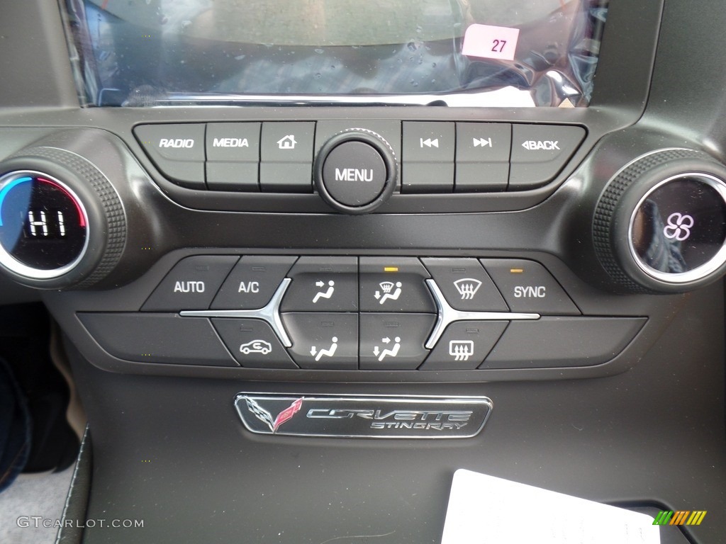 2019 Chevrolet Corvette Stingray Coupe Controls Photo #132351839