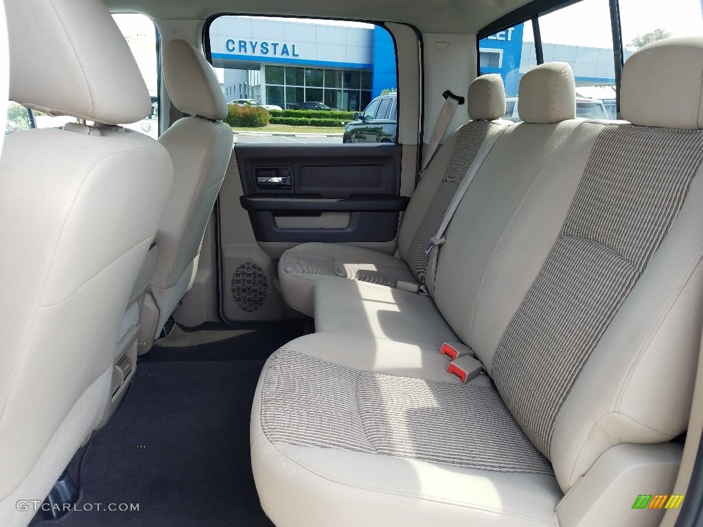 2009 Ram 1500 SLT Crew Cab - Stone White / Light Pebble Beige/Bark Brown photo #10