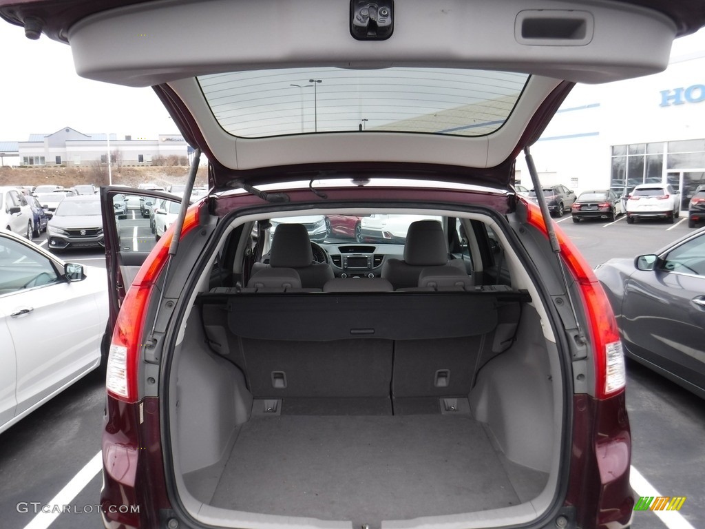 2013 CR-V EX-L AWD - Basque Red Pearl II / Gray photo #23