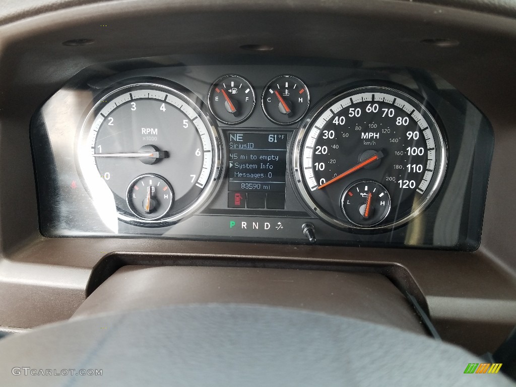 2009 Ram 1500 SLT Crew Cab - Stone White / Light Pebble Beige/Bark Brown photo #14