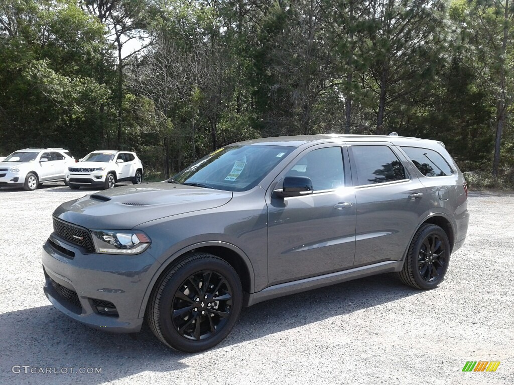 2019 Durango GT - Destroyer Gray / Black photo #1