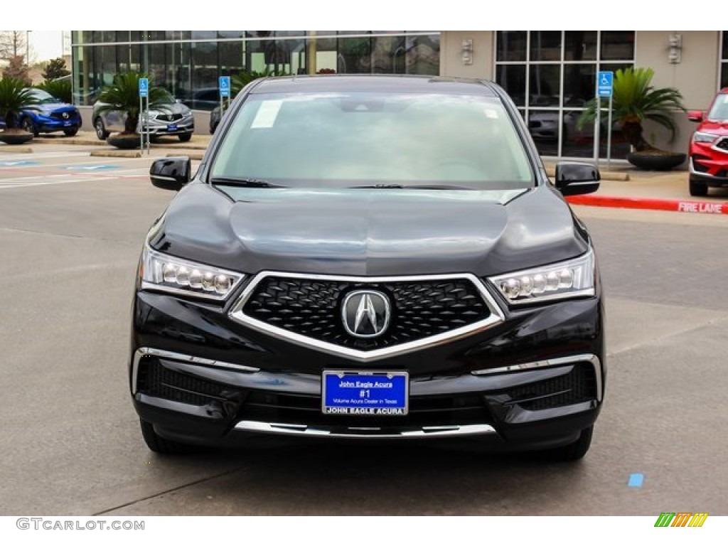 2019 MDX AWD - Majestic Black Pearl / Ebony photo #2