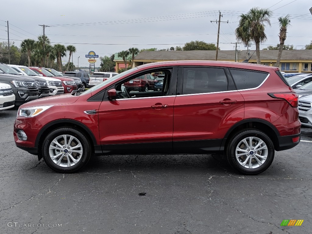 2019 Escape SE - Ruby Red / Chromite Gray/Charcoal Black photo #2