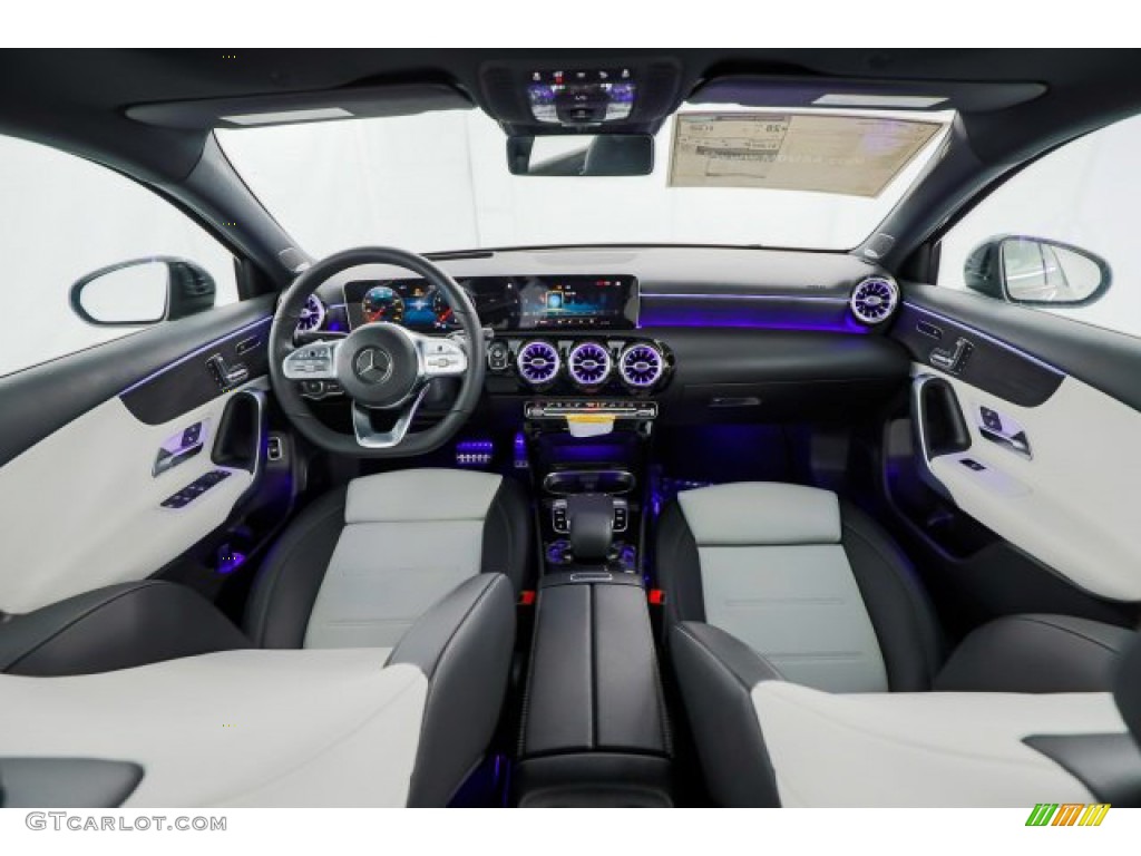 Neva Grey/Black Interior 2019 Mercedes-Benz A 220 Sedan Photo #132356672
