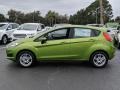 2019 Outrageous Green Ford Fiesta SE Hatchback  photo #2