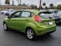2019 Outrageous Green Ford Fiesta SE Hatchback  photo #3