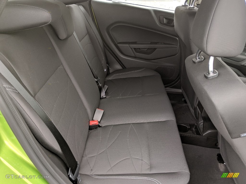 2019 Ford Fiesta SE Hatchback Rear Seat Photo #132356912