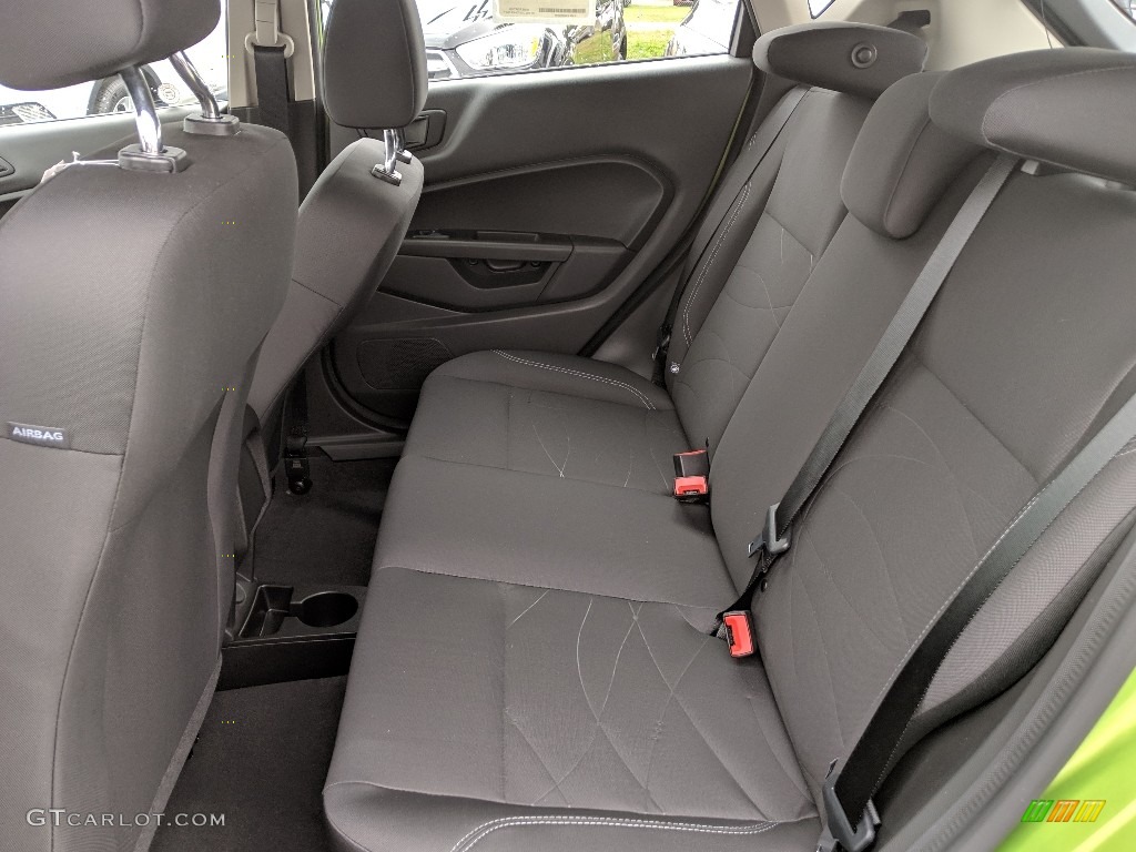 2019 Ford Fiesta SE Hatchback Rear Seat Photo #132356942