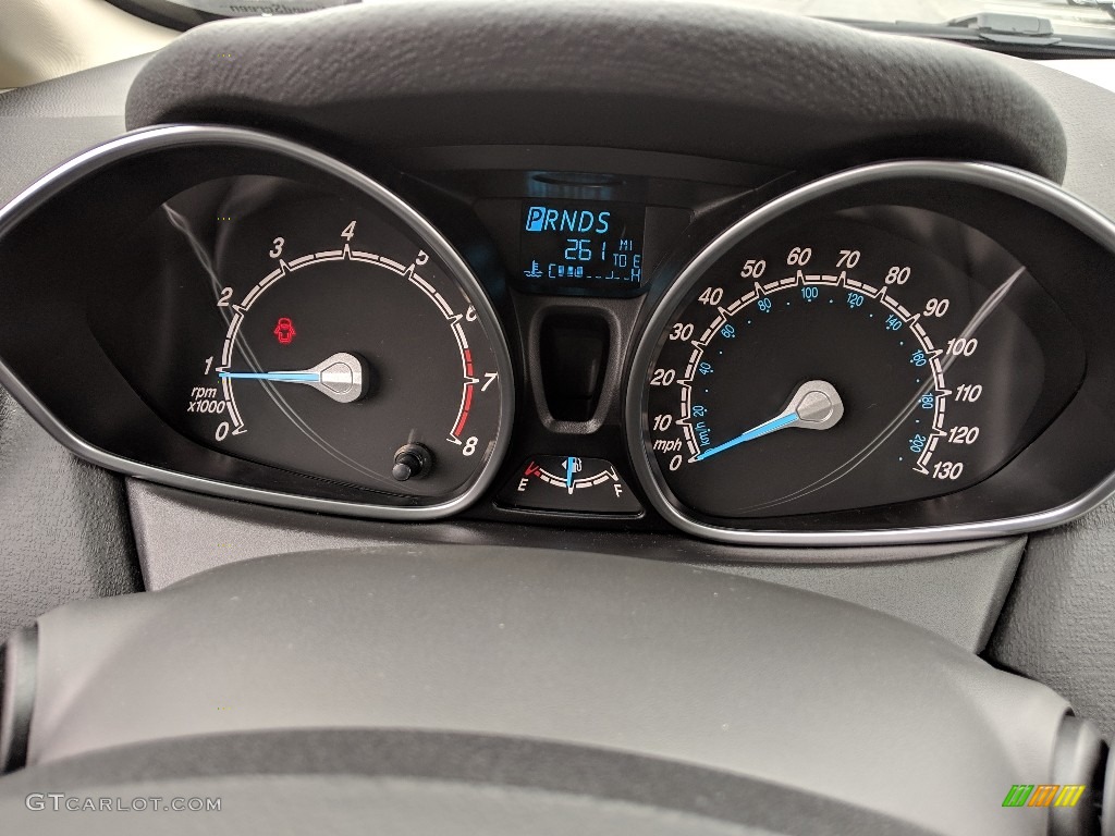 2019 Ford Fiesta SE Hatchback Gauges Photo #132357191
