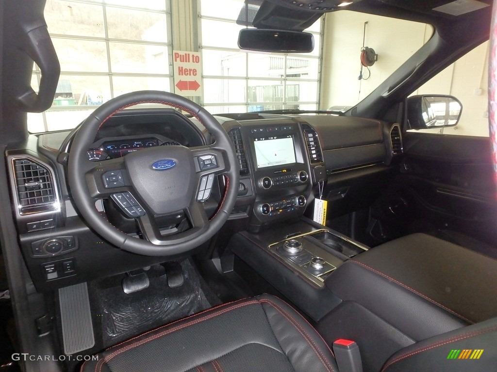 Ebony Interior 2019 Ford Expedition Limited Max 4x4 Photo #132358190