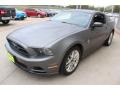 2014 Sterling Gray Ford Mustang V6 Premium Coupe  photo #3