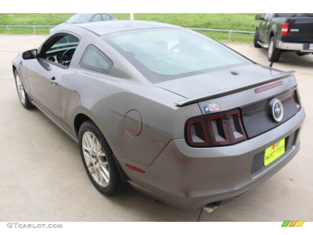 2014 Mustang V6 Premium Coupe - Sterling Gray / Charcoal Black photo #5