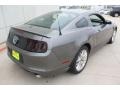 2014 Sterling Gray Ford Mustang V6 Premium Coupe  photo #7