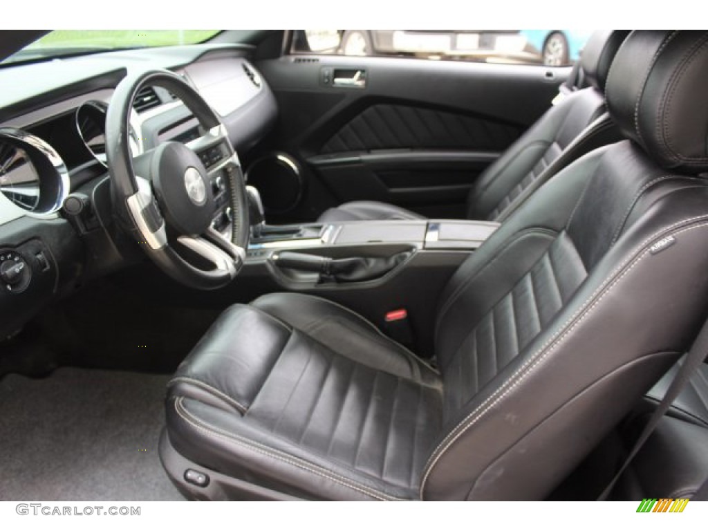 2014 Mustang V6 Premium Coupe - Sterling Gray / Charcoal Black photo #13