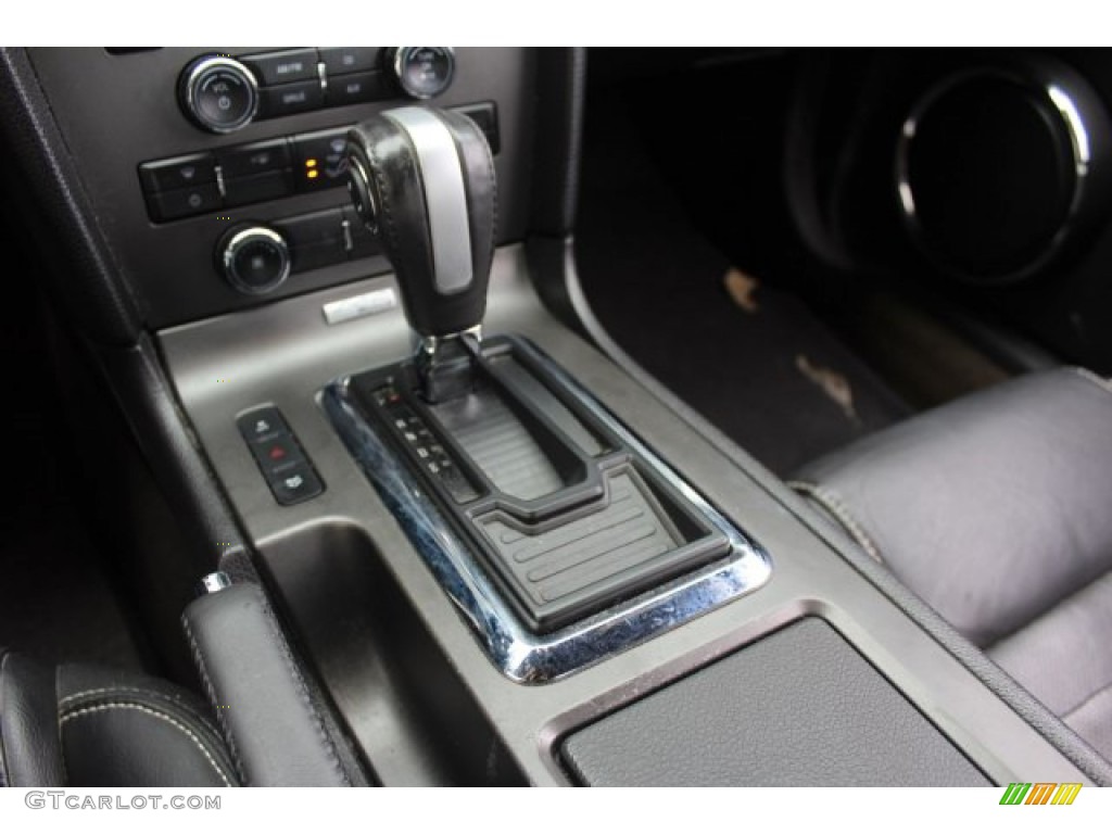 2014 Mustang V6 Premium Coupe - Sterling Gray / Charcoal Black photo #15