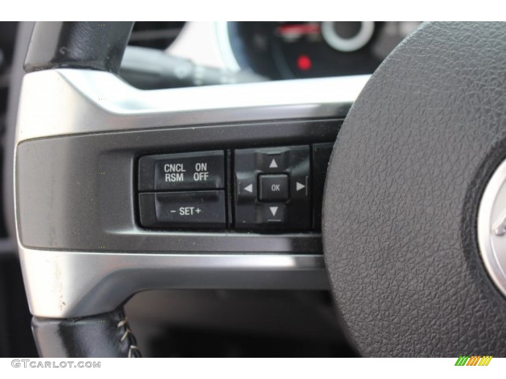 2014 Mustang V6 Premium Coupe - Sterling Gray / Charcoal Black photo #20