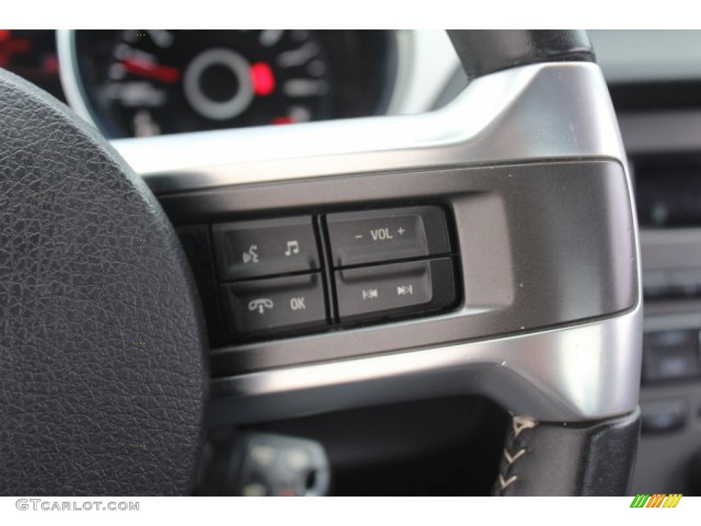 2014 Mustang V6 Premium Coupe - Sterling Gray / Charcoal Black photo #21