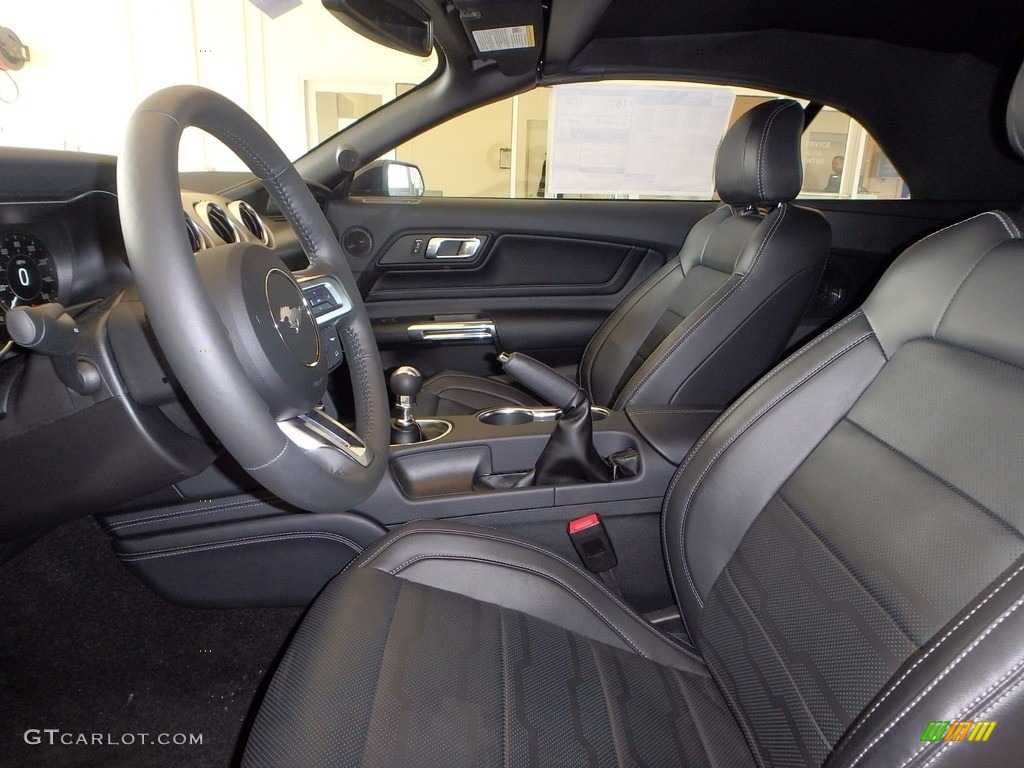 2019 Mustang GT Premium Convertible - Shadow Black / Ebony photo #6