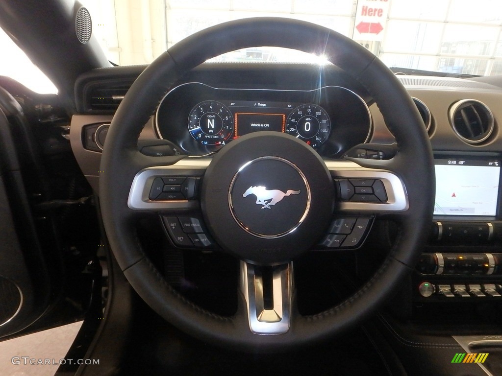 2019 Mustang GT Premium Convertible - Shadow Black / Ebony photo #13