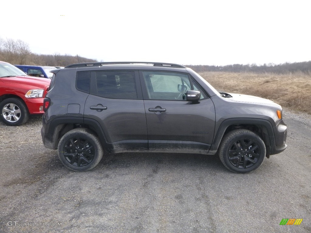 2019 Renegade Latitude 4x4 - Granite Crystal Metallic / Black photo #6