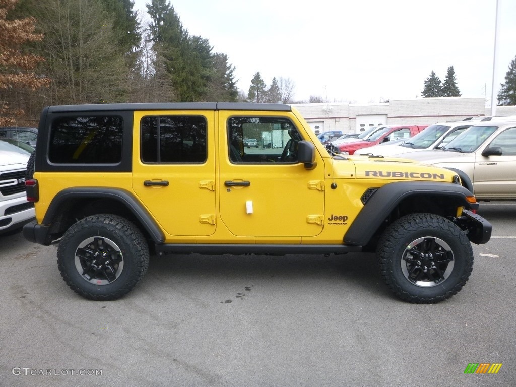 Hellayella 2019 Jeep Wrangler Unlimited Rubicon 4x4 Exterior Photo #132362231