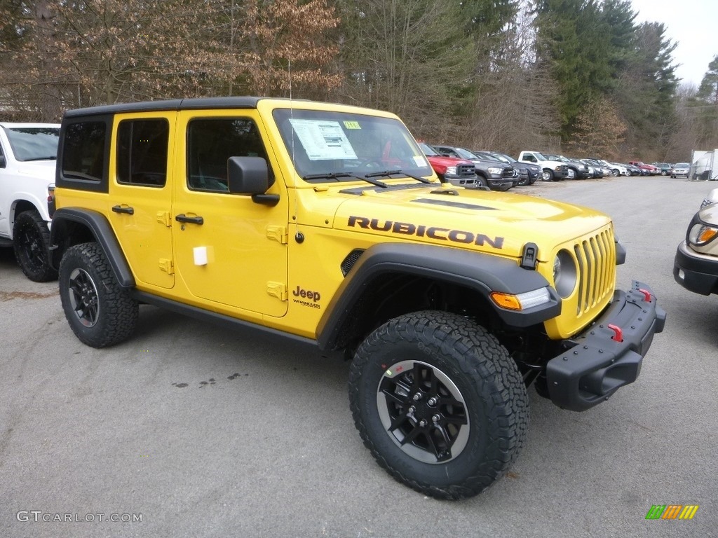 Hellayella 2019 Jeep Wrangler Unlimited Rubicon 4x4 Exterior Photo #132362246