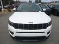 2019 White Jeep Compass Altitude 4x4  photo #9