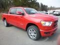 2019 Flame Red Ram 1500 Big Horn Crew Cab 4x4  photo #7