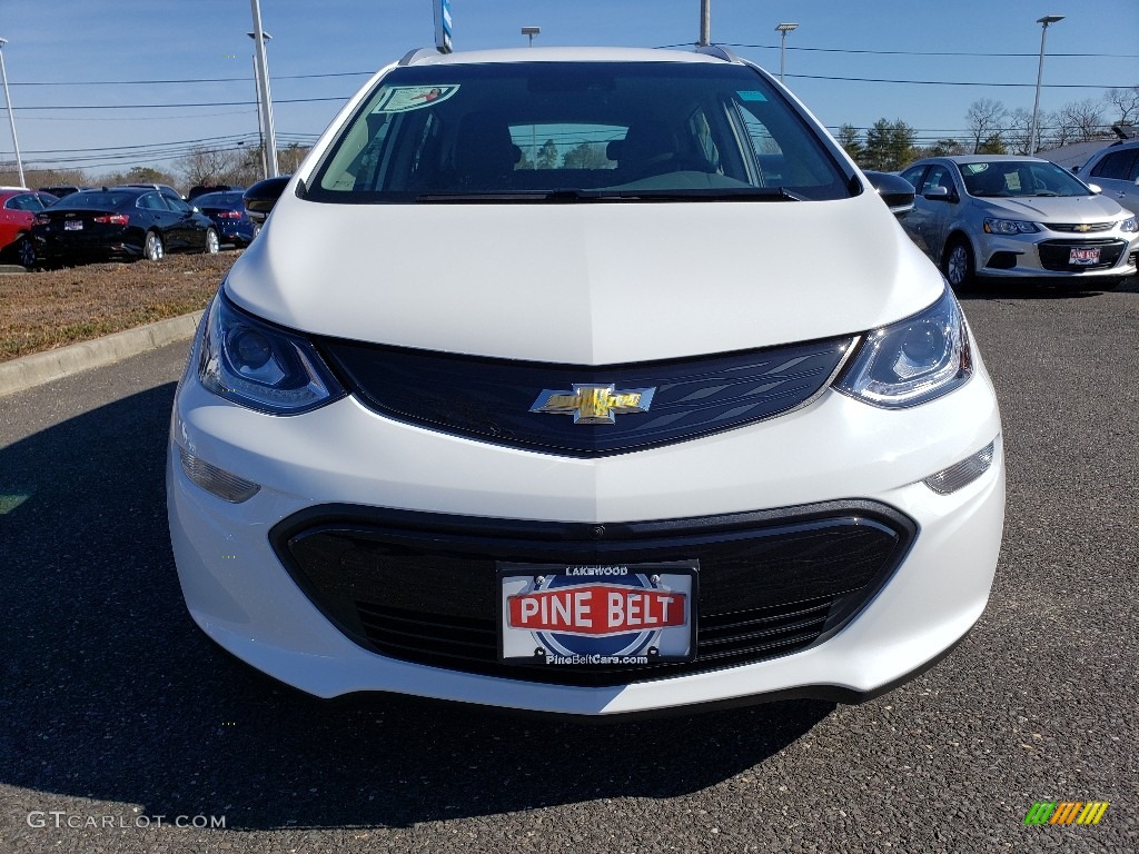 2019 Bolt EV Premier - Summit White / Dark Galvanized Gray photo #2