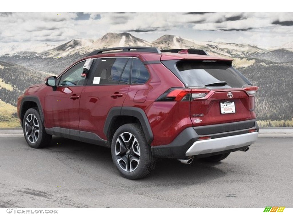 2019 RAV4 Adventure AWD - Ruby Flare Pearl / Mocha photo #3