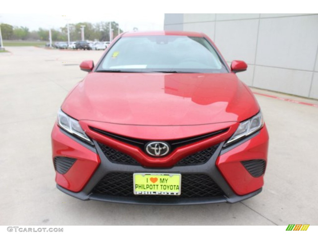 2019 Camry SE - Supersonic Red / Black photo #2