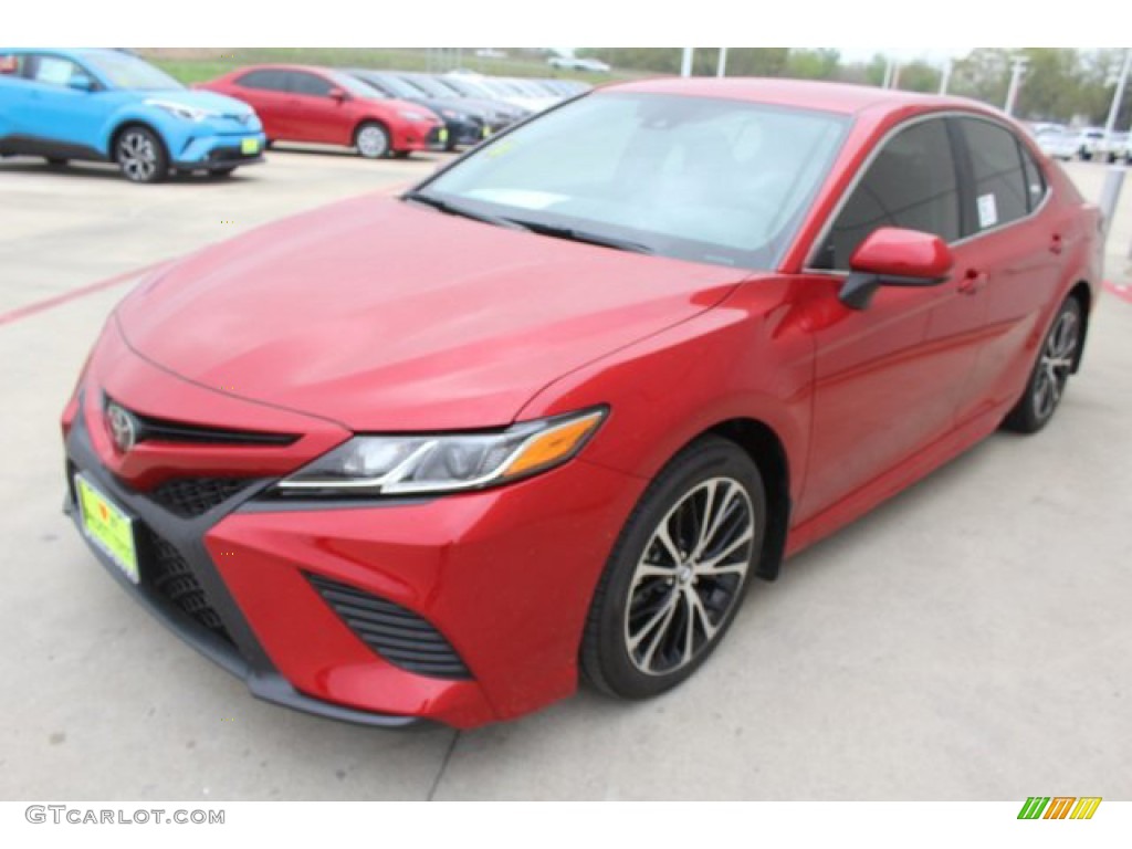 2019 Camry SE - Supersonic Red / Black photo #3