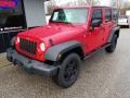 Flame Red - Wrangler Unlimited X 4x4 Photo No. 9