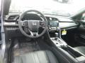 Black 2019 Honda Civic EX-L Sedan Interior Color