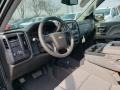 Dark Ash/Jet Black 2019 Chevrolet Silverado LD Custom Double Cab 4x4 Interior Color