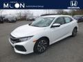 2019 Taffeta White Honda Civic LX Hatchback  photo #1