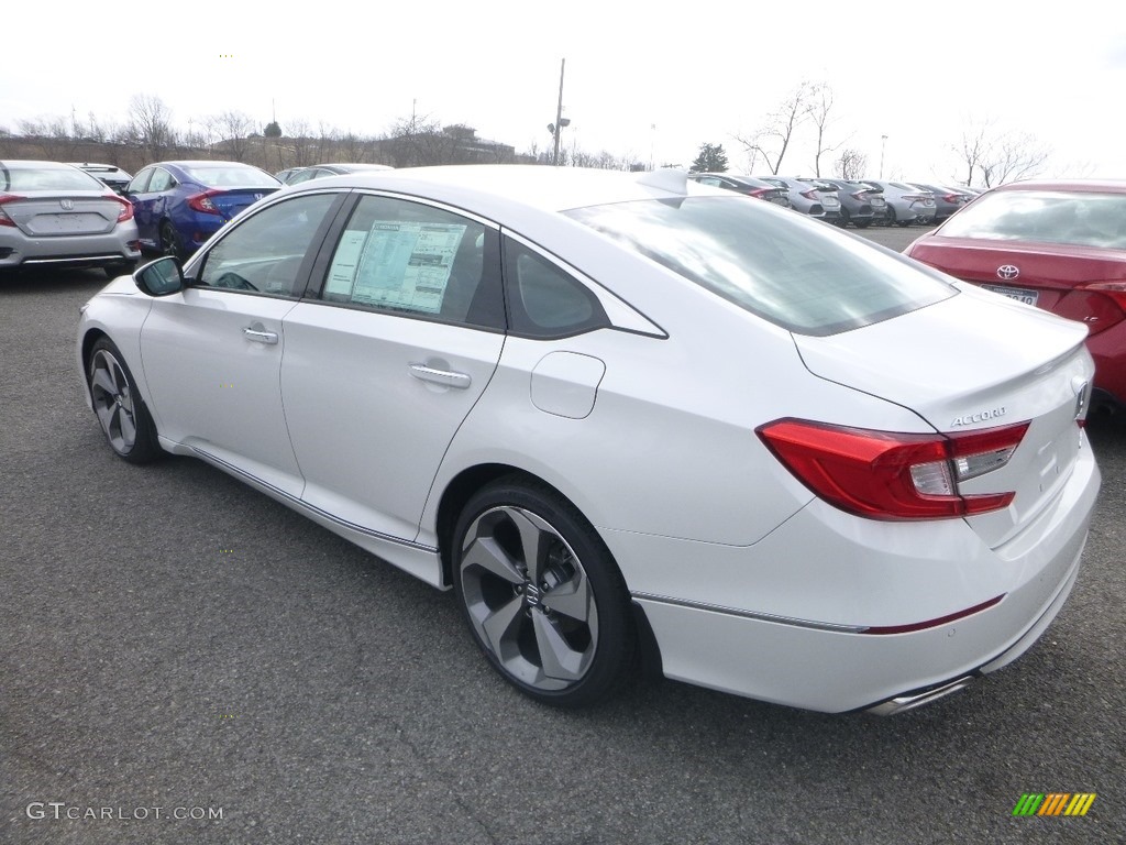 2019 Accord Touring Sedan - Platinum White Pearl / Black photo #2