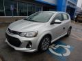 Silver Ice Metallic 2019 Chevrolet Sonic LT Hatchback