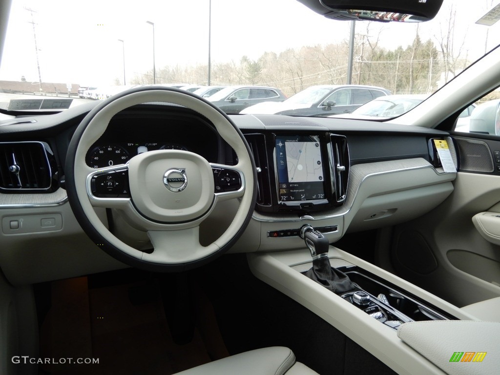 2019 Volvo XC60 T6 AWD Inscription Blonde Dashboard Photo #132370813