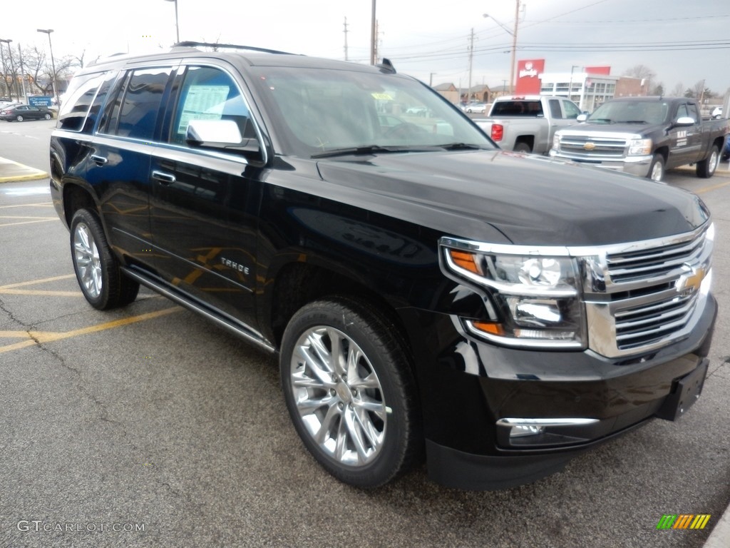 2019 Tahoe Premier 4WD - Black / Jet Black/Mahogany photo #3