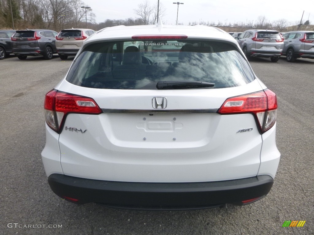 2019 HR-V LX AWD - Platinum White Pearl / Gray photo #4