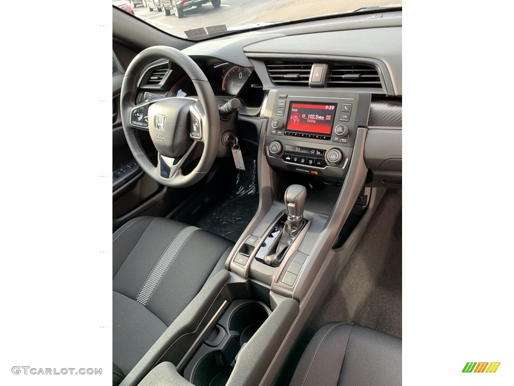 2019 Civic Sport Hatchback - Sonic Gray Pearl / Black photo #27
