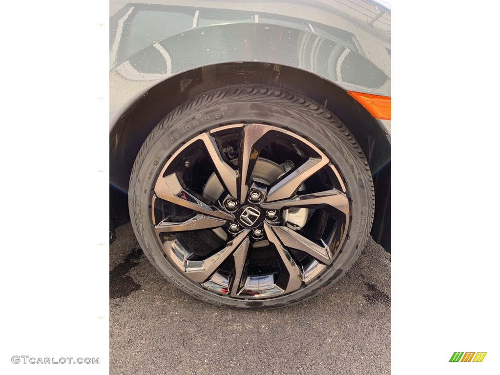 2019 Civic Sport Hatchback - Sonic Gray Pearl / Black photo #29