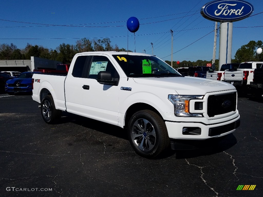 2019 F150 STX SuperCrew - Oxford White / Black photo #7