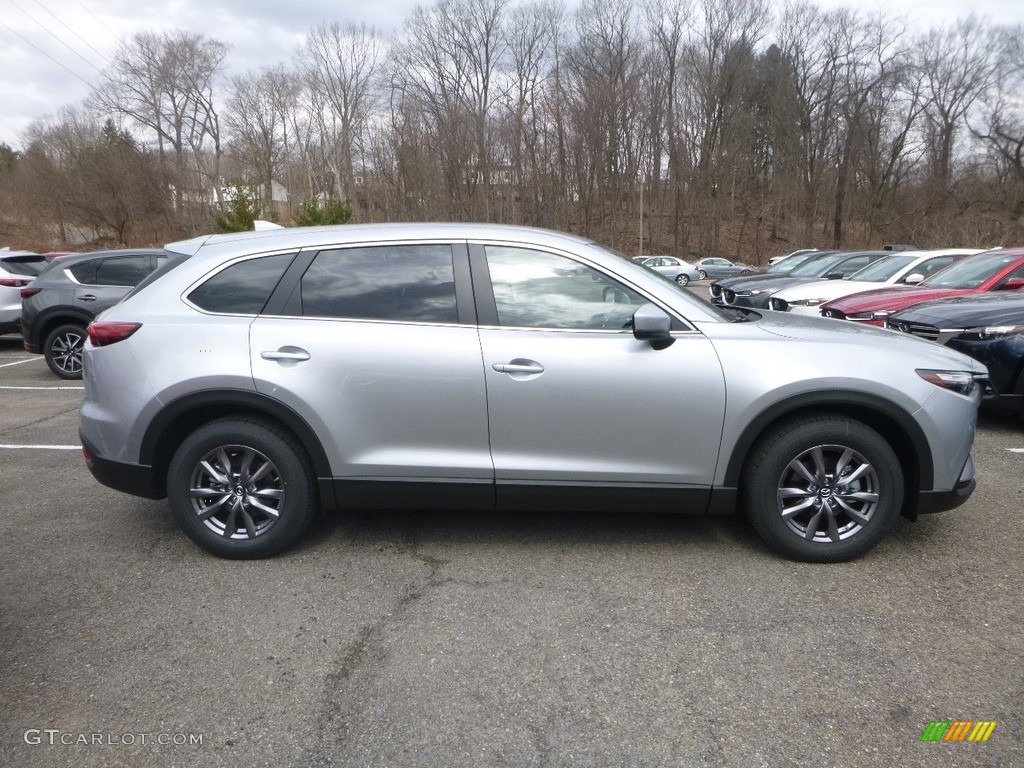 Sonic Silver Metallic 2019 Mazda CX-9 Sport AWD Exterior Photo #132374191