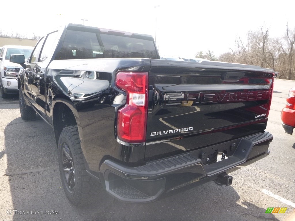 2019 Silverado 1500 Custom Z71 Trail Boss Crew Cab 4WD - Black / Jet Black photo #3