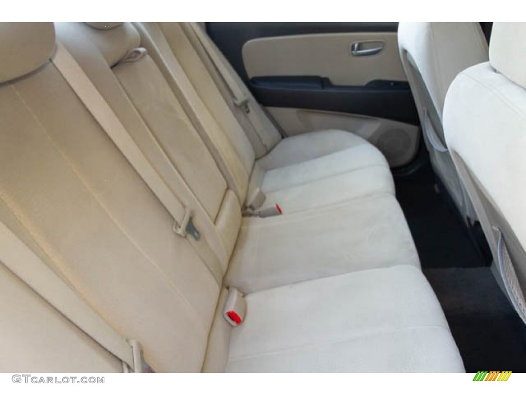 2009 Elantra GLS Sedan - Apple Red Pearl / Beige photo #20