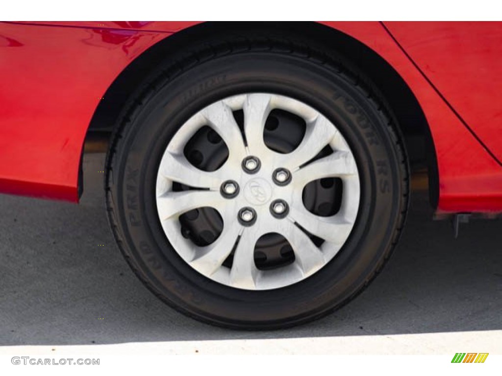 2009 Elantra GLS Sedan - Apple Red Pearl / Beige photo #31