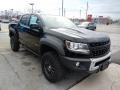 2019 Black Chevrolet Colorado Z71 Extended Cab 4x4  photo #3